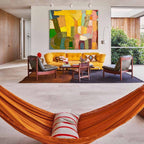 Wall Art Abstract Energetic Playful Colorful