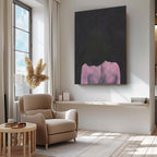 Minimalist Figurative Painting Evocative