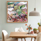 Wall Art Abstract Expressionist Botanical Modern
