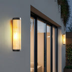 Yoru Wall Light Semi Cylindrical. Metal/Glass. Extrérieur - 6
