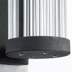 Yoru Wall Light Semi Cylindrical. Metal/Glass. Extrérieur - 9